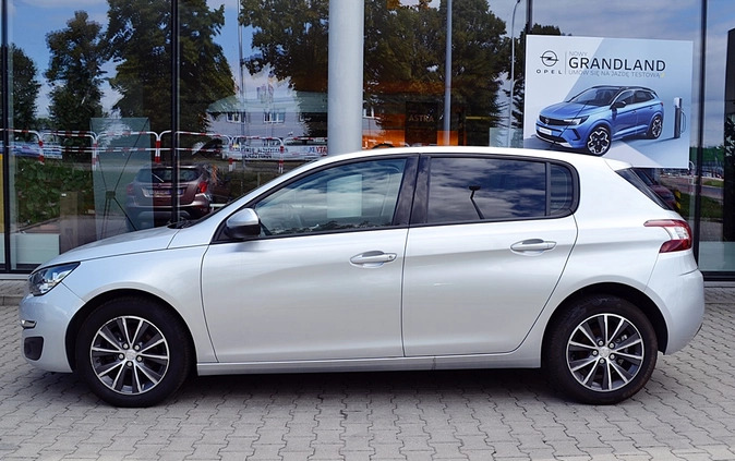 Peugeot 308 cena 32900 przebieg: 130700, rok produkcji 2015 z Strumień małe 79